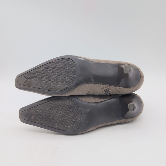 Apostrophe Carly Sz 7 Gray Heeled Boots - Picture 8 of 10